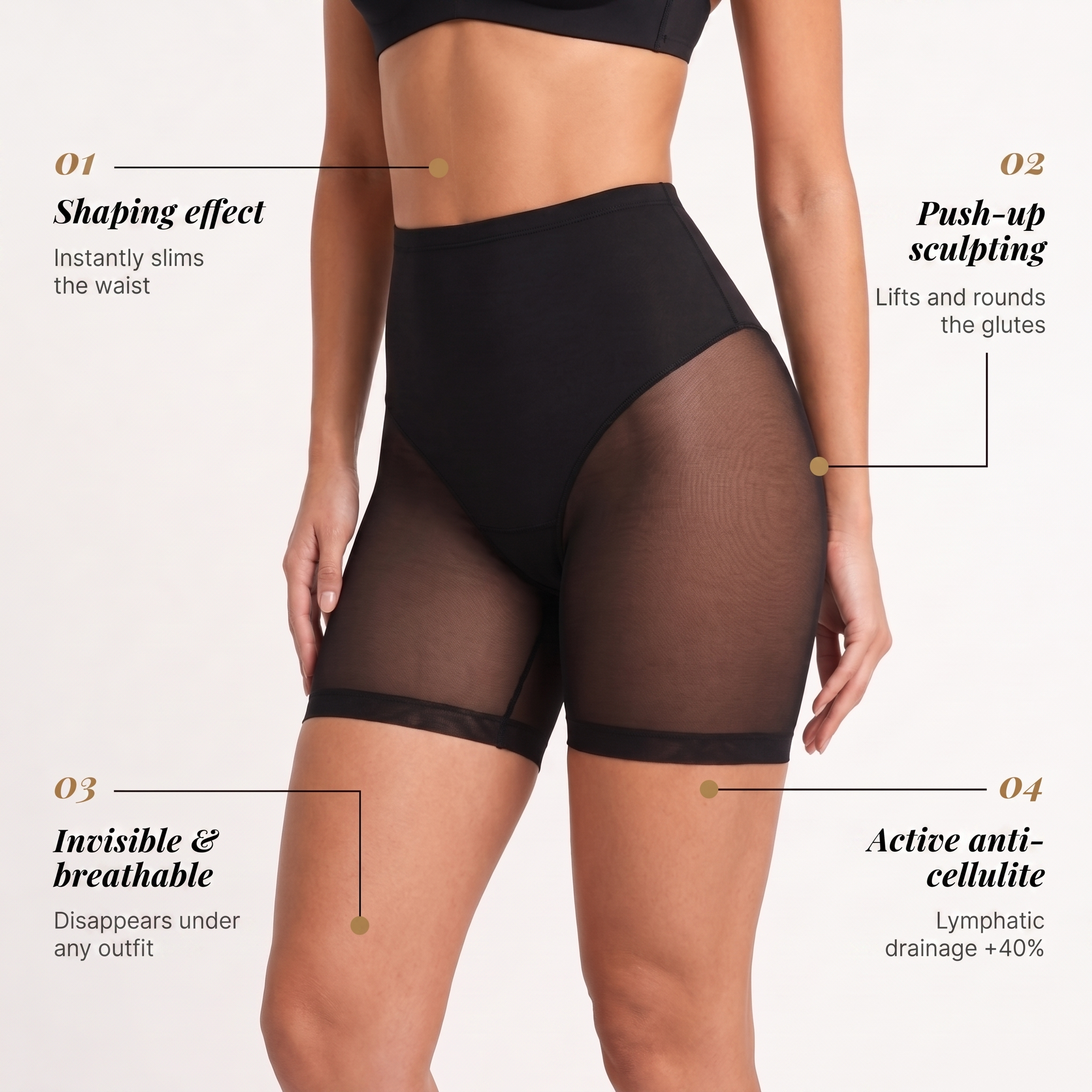 Anti-Cellulite Shaper Shorts