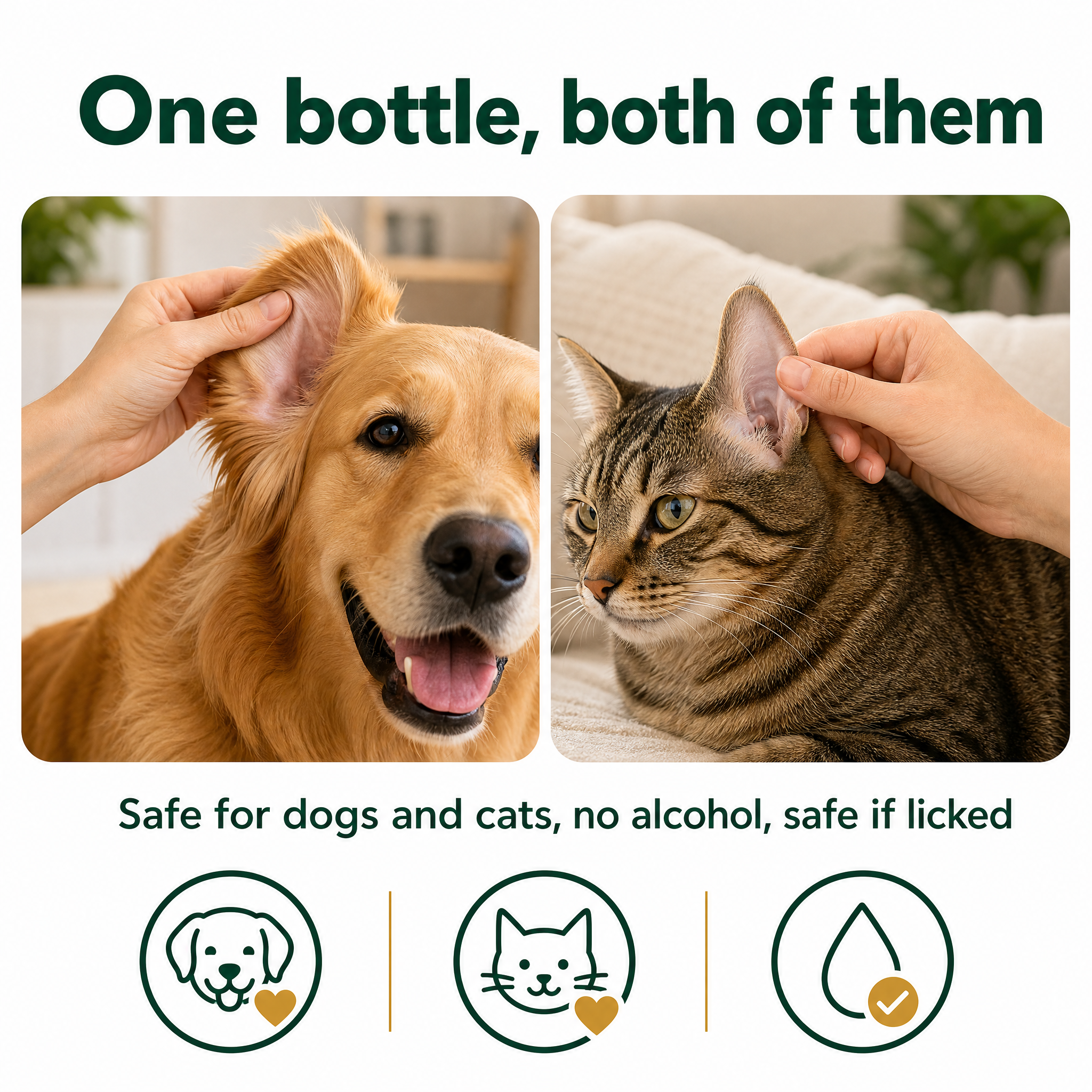 Ear Cleaner for Dogs & Cats