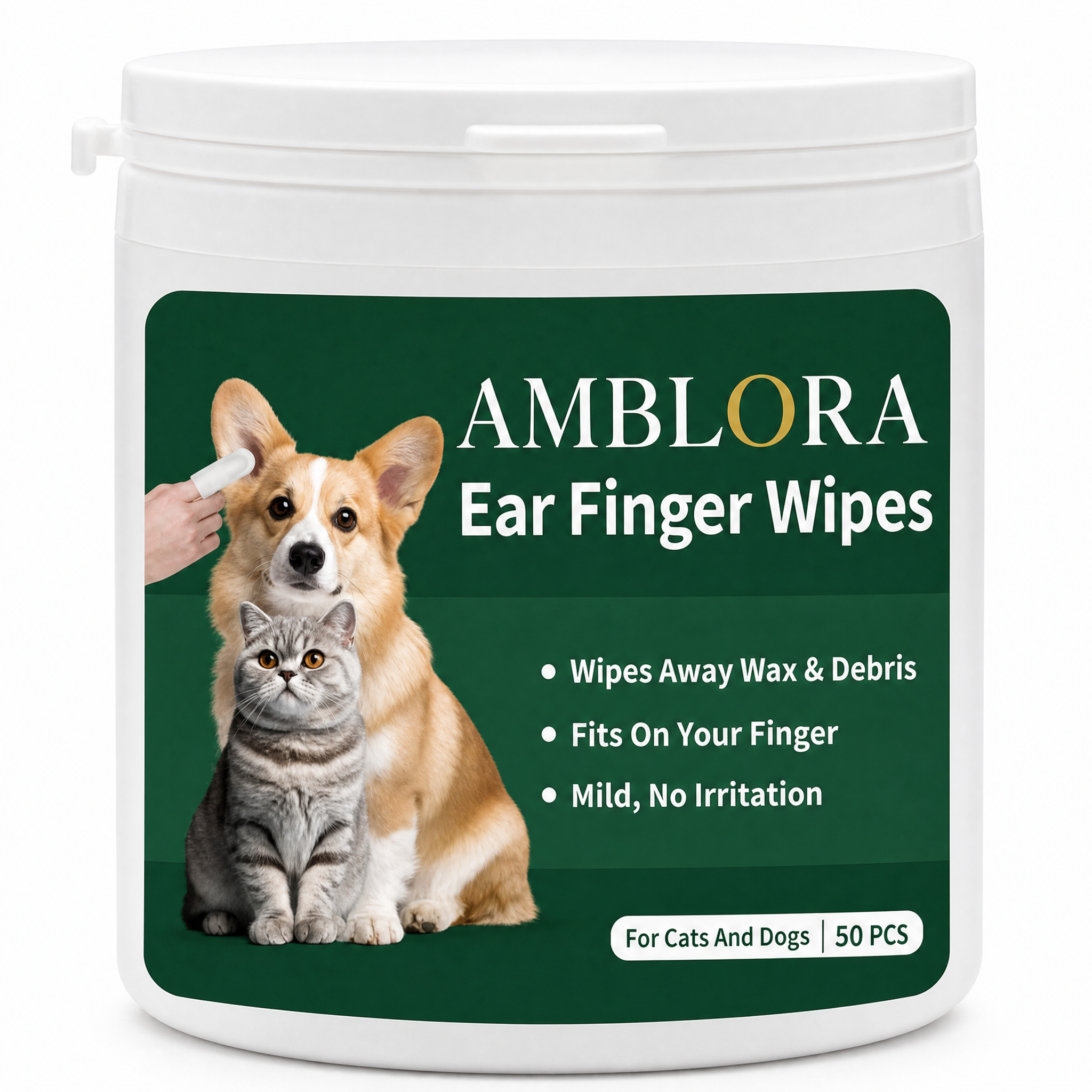 Ear Finger Wipes